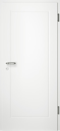 Weiße gefräste Tür Chello 10 ohne Glaseinsatz (Chello-10)