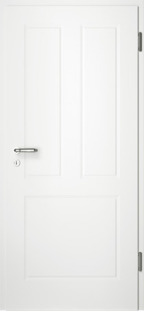 Weiße gefräste Tür Chello 31 ohne Glaseinsatz (Chello-31)